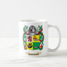 McDonald-(Slate) Coat of Arms (Family Crest) Mugs