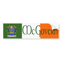 McGovern Coat of Arms Bumper Sticker