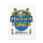 McGovern Family Crest postcards