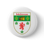 McGowan Coat of Arms/Family Crest buttons