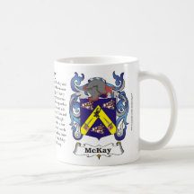 McKay Family Coat of Arms Mug