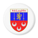 McLaughlin Coat of Arms/Family Crest magnets