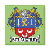 McLaughlin Coat of Arms Magnet
