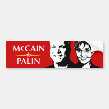 MCMILF, MCCAIN PALIN 2008 BUMPER STICKERS