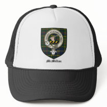 McMillan Clan Crest Badge Tartan Mesh Hat