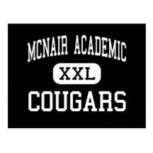 McNair Academic - Cougars - High - Jersey City Post Card