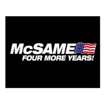 McSame McCain  Postcard