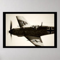 Me-109 E-3 Emil Poster