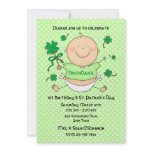 Me 1st St. Paddy's Day Birthday Party Invitation