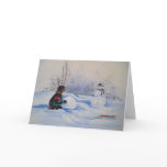 Me and My Friend - Blank Greeting Card