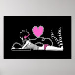 Me and My Music Poster (black)