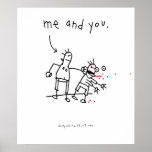 me and you print