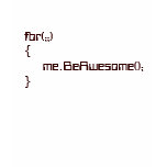 me.BeAwesome(); t-shirts