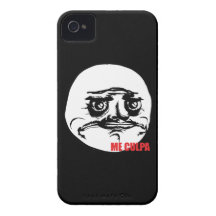 Me Culpa - iPhone 4/4S Black Case iPhone 4 Case-Mate Case