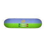 Me Encanta La Naturaleza I Love Nature in Mexican Skateboard
