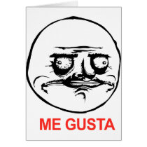 Me Gusta Card