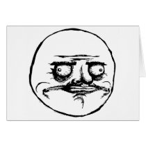 Me gusta greeting card