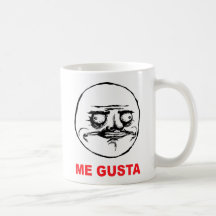 me gusta face rage face meme humour lol rofl mug