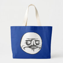 Me Gusta Jumbo Tote Canvas Bag