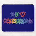 Me gusta Paintball mousepads