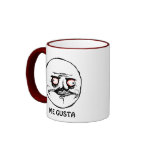 Me Gusta raging comic face Coffee Mugs