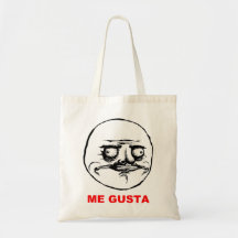 Me Gusta (text) Bag