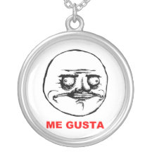Me Gusta (text) Pendant