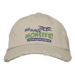 Me Make Monster Logo Baseball Cap (Embroidered) embroidered hats