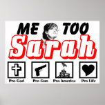 Me Too, Sarah! posters