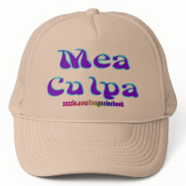 Mea culpa Psychedelic Graffiti Graphic Mesh Hats