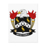 Mead Family Crest postcards