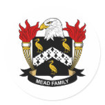 Mead Family Crest stickers