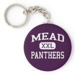 Mead - Panthers - High School - Spokane Washington keychains