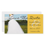 Meadow Bride Save The Date Photo Card