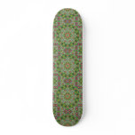 Meadow Flowers Mandala Custom Skate Board