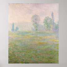 Meadows in Giverny, 1888 Print