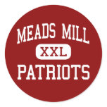 Meads Mill - Patriots - Middle - Northville stickers