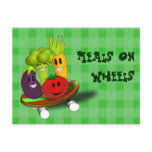 Meals on Wheels Recipe Card Post Cards