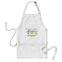 Mealtime Anyone? (Endocytosis Digestion Humour) Aprons