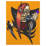 Mean Cyborg Skull Flyers