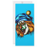 Mean Evil Clown Rack Card Design