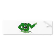 mean green bumper stickers