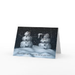 Mean Snowman Card