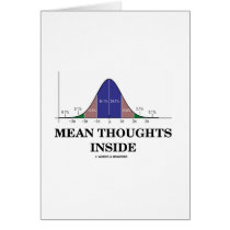 Mean Thoughts Inside (Statistics Humour)