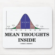 Mean Thoughts Inside (Statistics Humour)