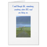 Meandering cards