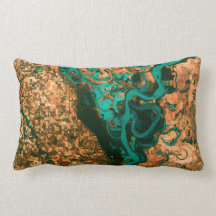 Meandering Mississippi Satellite Image Pillow