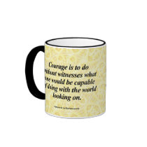 Meaning of Courage Mug