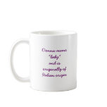 Meaning of Donna Mug