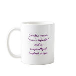 Meaning of Sandra Mug